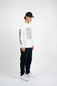 TRONA PICTURES LONG SLEEVE POCKET TEE